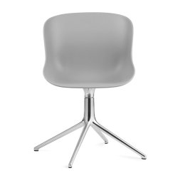 Normann Copenhagen Hyg Drejestol - Alu - Gr