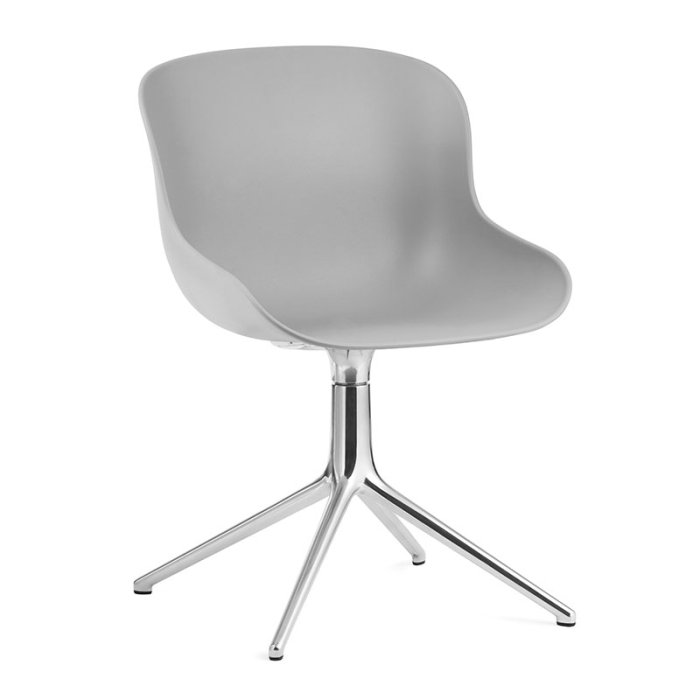 Normann Copenhagen Hyg Drejestol - Alu - Gr