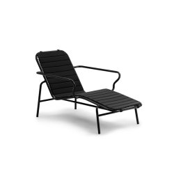 Normann Copenhagen Hynde til Vig Chaiselong Sort