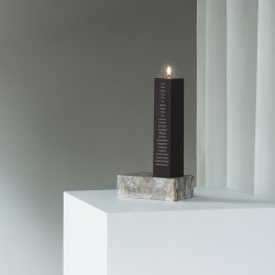 Normann Copenhagen Kalenderlys Square Brun