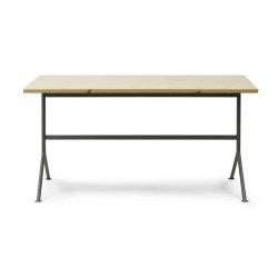Normann Copenhagen Kip Skrivebord - Grt Stl/Fyrretr