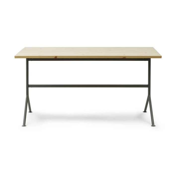 Normann Copenhagen Kip Skrivebord - Grt Stl/Fyrretr