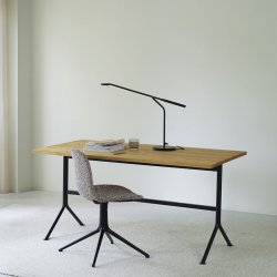 Normann Copenhagen Kip Skrivebord - Sort Stl/Eg