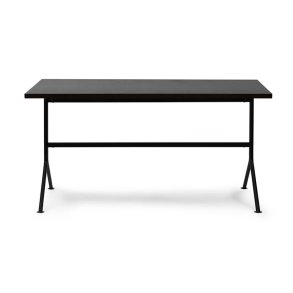 Normann Copenhagen Kip Skrivebord - Sort Stl/Mrkebrun