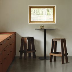 Normann Copenhagen Let Barstol 65 cm Brunbejdset Ask