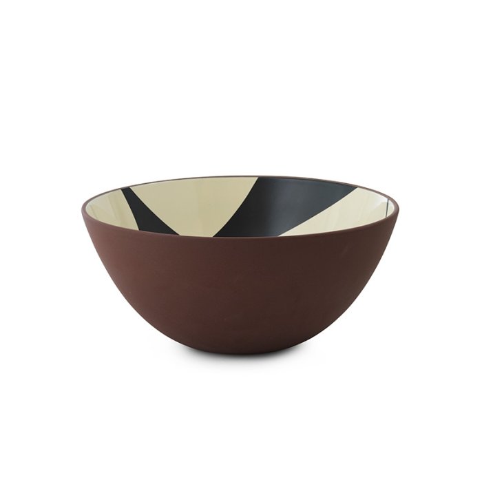 Normann Copenhagen Line Skl Sort/Creme - 23 cm