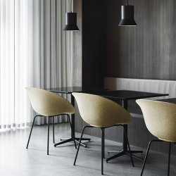 Normann Copenhagen Mat Armchair Sort/Hamp