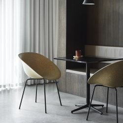 Normann Copenhagen Mat Armchair Sort/Hamp