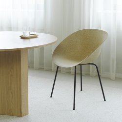 Normann Copenhagen Mat Armchair Sort/Hamp