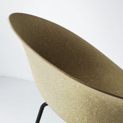 Normann Copenhagen Mat Armchair Sort/Hamp