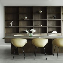 Normann Copenhagen Mat Armchair Sort/Hamp