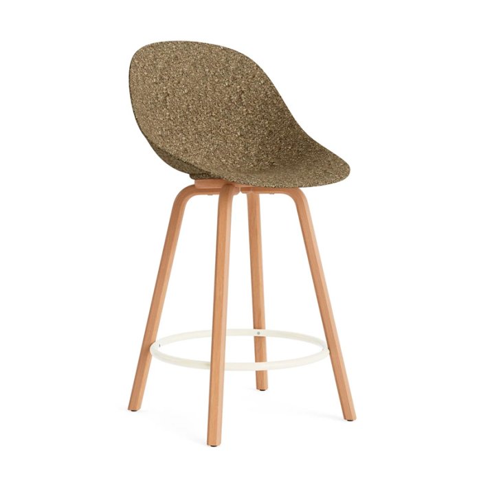 Normann Copenhagen Mat Barstol H65cm Bg/Creme - Seaweed