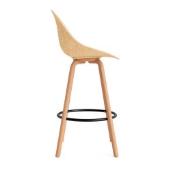 Normann Copenhagen Mat Barstol H75cm Bg/Sort - Hemp