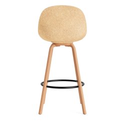 Normann Copenhagen Mat Barstol H75cm Bg/Sort - Hemp