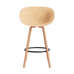 Normann Copenhagen Mat Barstol Armln H75cm Bg/Sort - Hemp