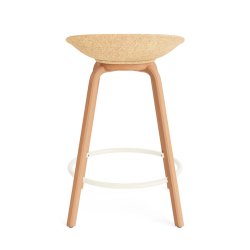 Normann Copenhagen Mat Barstol u/Rygln H65cm Bg/Creme - Hemp