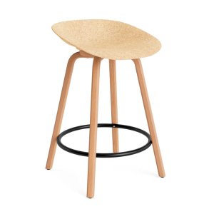 Normann Copenhagen Mat Barstol u/Rygln H65cm Bg/Sort - Hemp