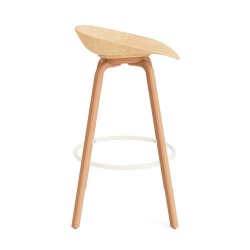 Normann Copenhagen Mat Barstol u/Rygln H75cm Bg/Creme - Hemp