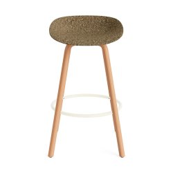 Normann Copenhagen Mat Barstol u/Rygln H75cm Bg/Creme - Seaweed