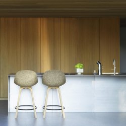 Normann Copenhagen Mat Barstol H65cm Bg/Sort - Hemp