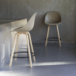 Normann Copenhagen Mat Barstol H75cm Bg/Sort - Hemp