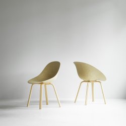 Normann Copenhagen Mat Spisebordsstol Armln Bg - Hemp