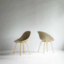 Normann Copenhagen Mat Spisebordsstol Armln Bg - Seaweed