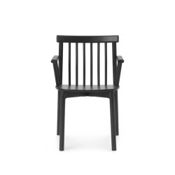 Normann Copenhagen Pind Armstol - Sort Bejdset Ask