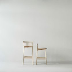 Normann Copenhagen Pind Barstol 75 cm - Ask