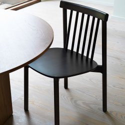 Normann Copenhagen Pind Stol - Brun Bejdset Ask