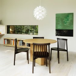 Normann Copenhagen Pind Stol - Brun Bejdset Ask