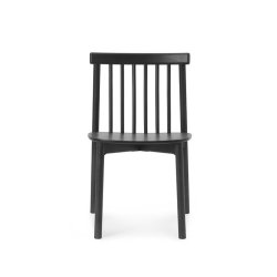 Normann Copenhagen Pind Stol - Sort Bejdset Ask