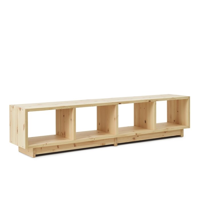 Normann Copenhagen Plank Bogreol - Lav 