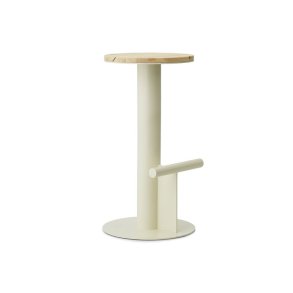 Normann Copenhagen Pole Barstol 75 cm - Fyrretr/Sand