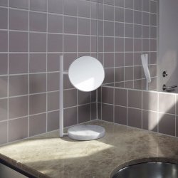 Normann Copenhagen Pose Spejl - Hvid Marmor