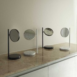 Normann Copenhagen Pose Spejl - Hvid Marmor