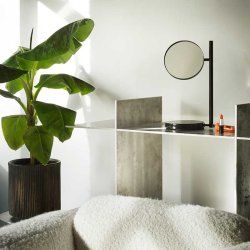 Normann Copenhagen Pose Spejl - Sort Marmor