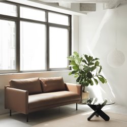 Normann Copenhagen Rar 2-pers. Sofa - Omaha Lder Cognac