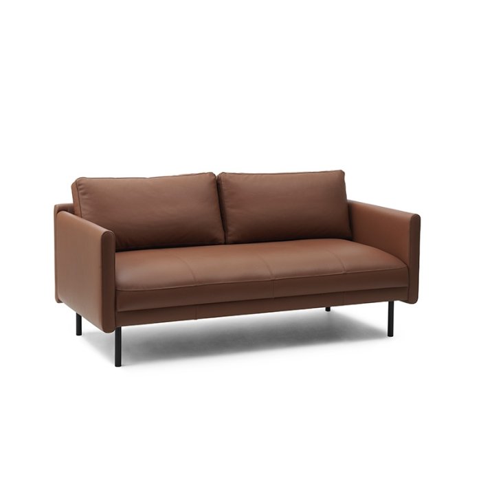 Normann Copenhagen Rar 2-pers. Sofa - Omaha Lder Cognac