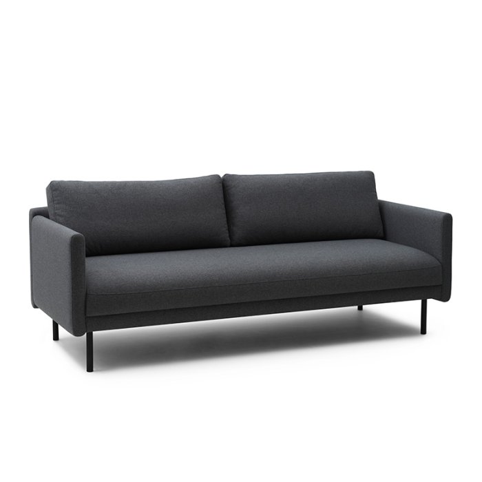 Normann Copenhagen Rar 3-pers. Sofa - Re-Born Mrkegr