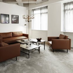 Normann Copenhagen Rar Lnestol - Omaha Lder Cognac