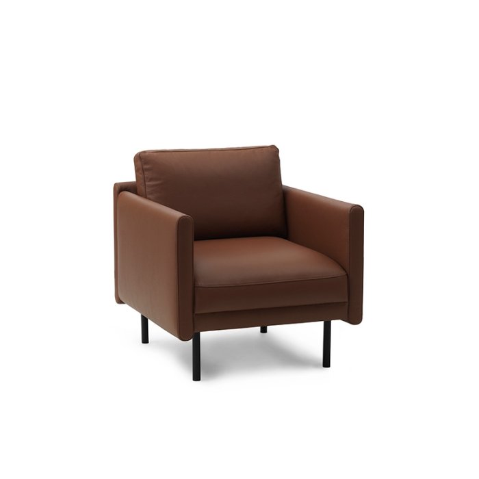 Normann Copenhagen Rar Lnestol - Omaha Lder Cognac