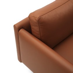 Normann Copenhagen Rar 2-pers. Sofa - Omaha Lder Cognac