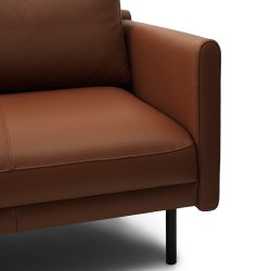 Normann Copenhagen Rar 2-pers. Sofa - Omaha Lder Cognac