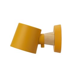 Normann Copenhagen Rise Vglampe Hardwired - Gul 