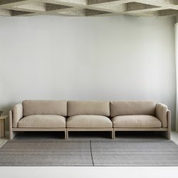 Normann Copenhagen Seam T�ppe 200x300 cm Gr� Toner