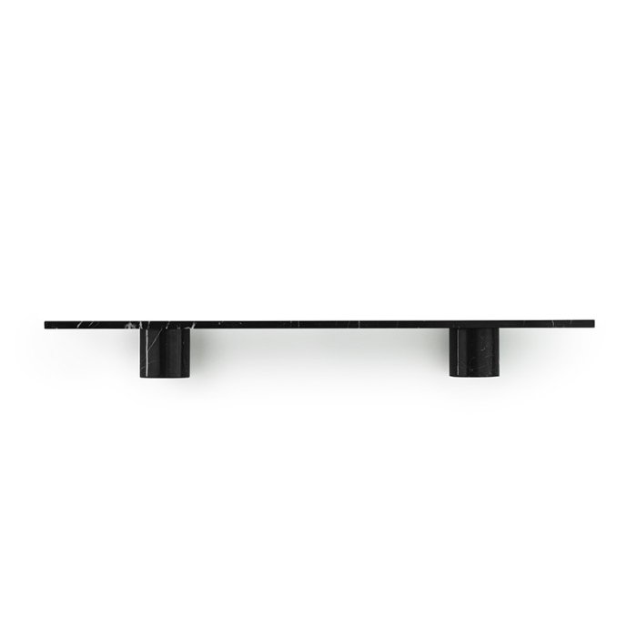 Normann Copenhagen Sten Hylde Sort Marmor 120 cm