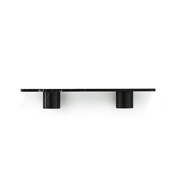 Normann Copenhagen Sten Hylde Sort Marmor 80 cm