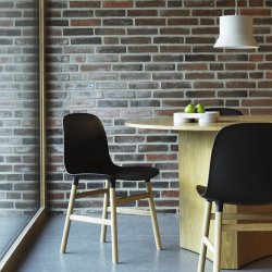 Normann Copenhagen Stol Form Chair - Egetr - Sort