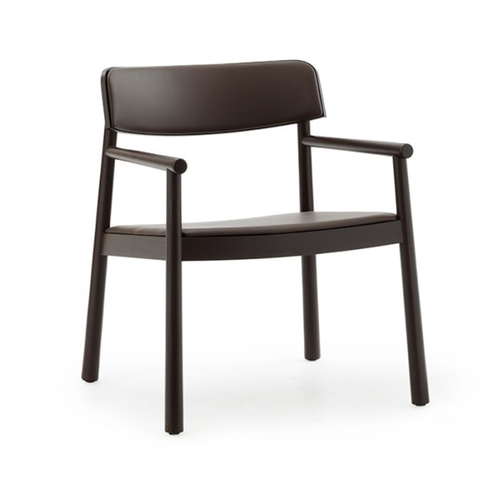 Normann Copenhagen Timb Loungestol Brun/Chokolade